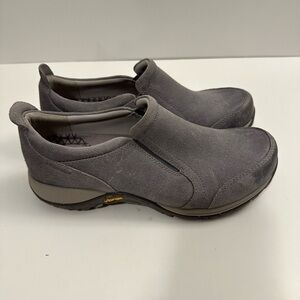 Dansko Patti Milled Nubuck Slip On Shoes Size 38